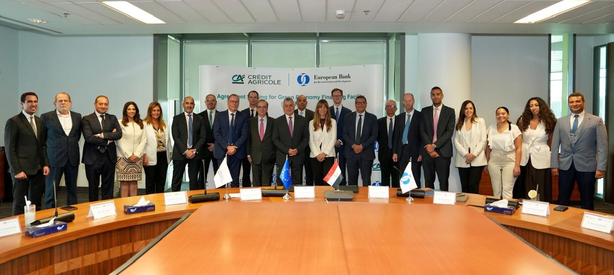 EBRD, Credit Agricole to back green investments in Egypt with $20M 

